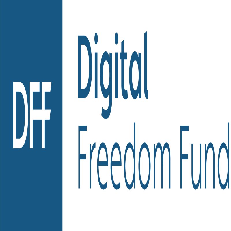 Graphic representing Digital Freedom Fund